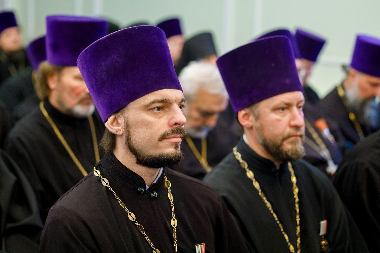 МИТРОПОЛИТ ИГНАТИЙ ВОЗГЛАВИЛ ЕЖЕГОДНОЕ ЕПАРХИАЛЬНОЕ СОБРАНИЕ ДУХОВЕНСТВА САРАТОВСКОЙ ЕПАРХИИ. Саратовское Северо-Западное благочиние