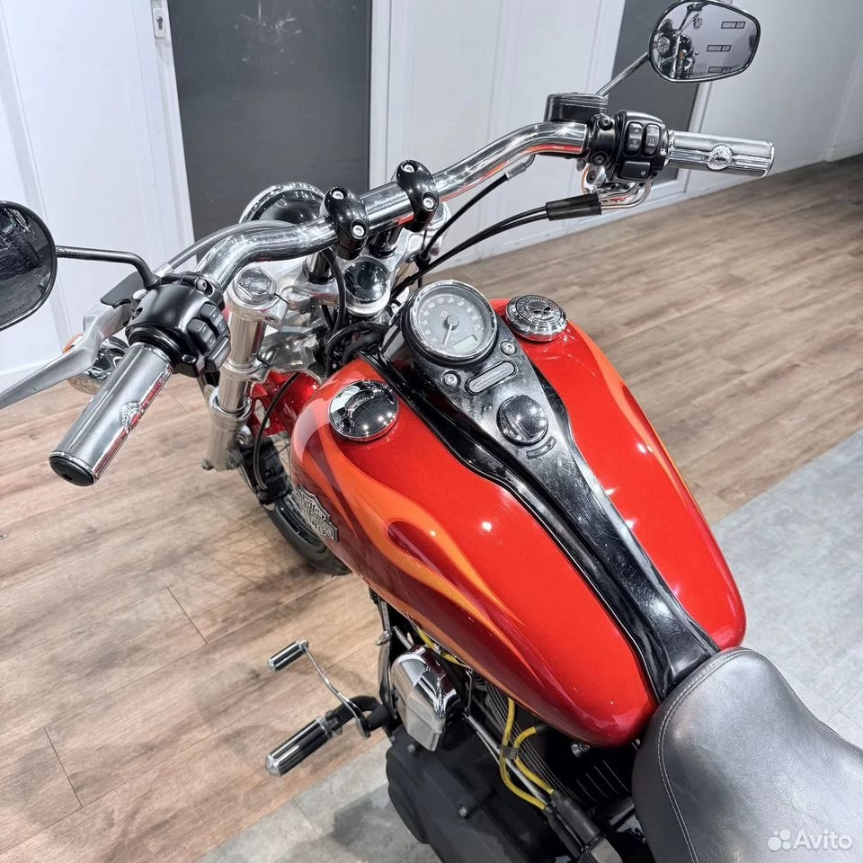 2012 Dyna Wide Glide 96 Red Оrаngе Flames. Hello Davidson, Москва. Только хорошие мотоциклы…