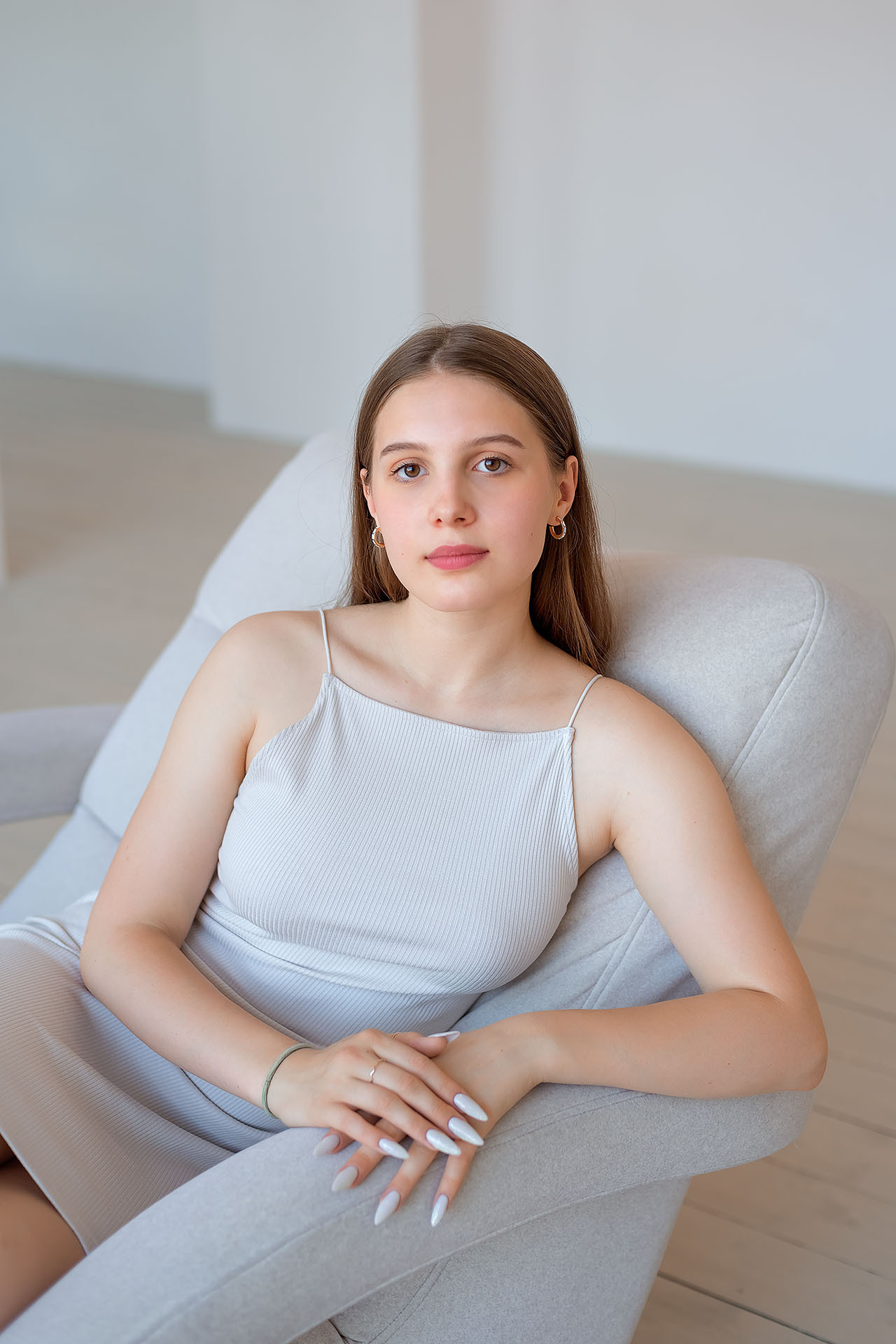 Семейная фотосессия в студии. Фотограф Юлия Кондратьева