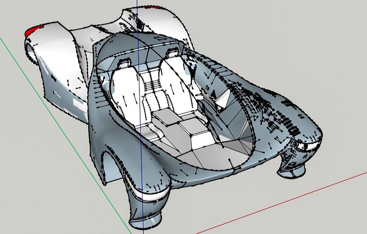 Спортивный автомобиль «Экстримист». Главная