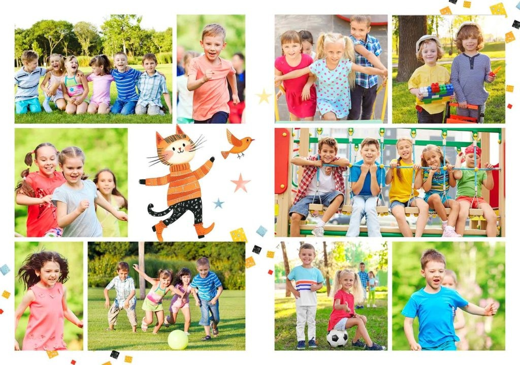 Выпускной альбом для детского сада. Семейный и детский фотограф в Краснодаре Ксения Новикова