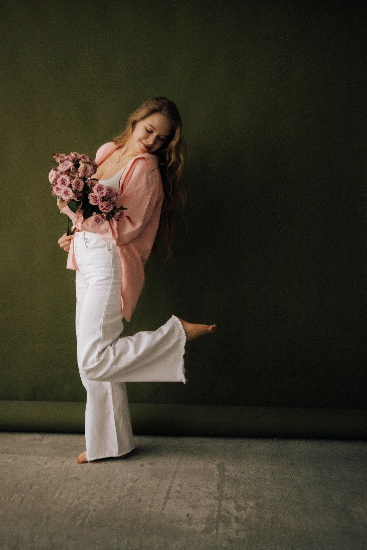 Фотосессии с живыми цветами в Железнодорожном