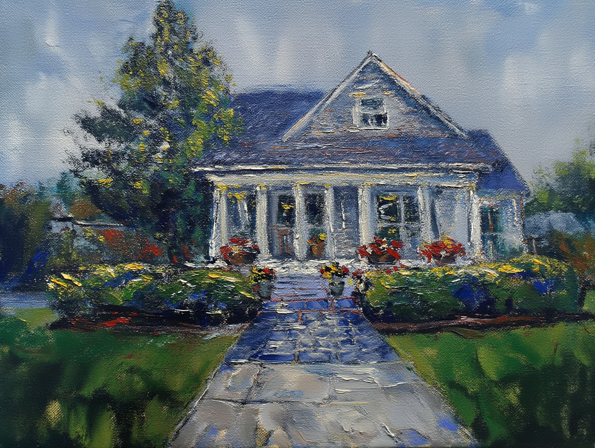 THE PROCESS. Exclusive Closing Gifts for Top Realtors | Custom House Portraits by Yulia Yurchevskaya