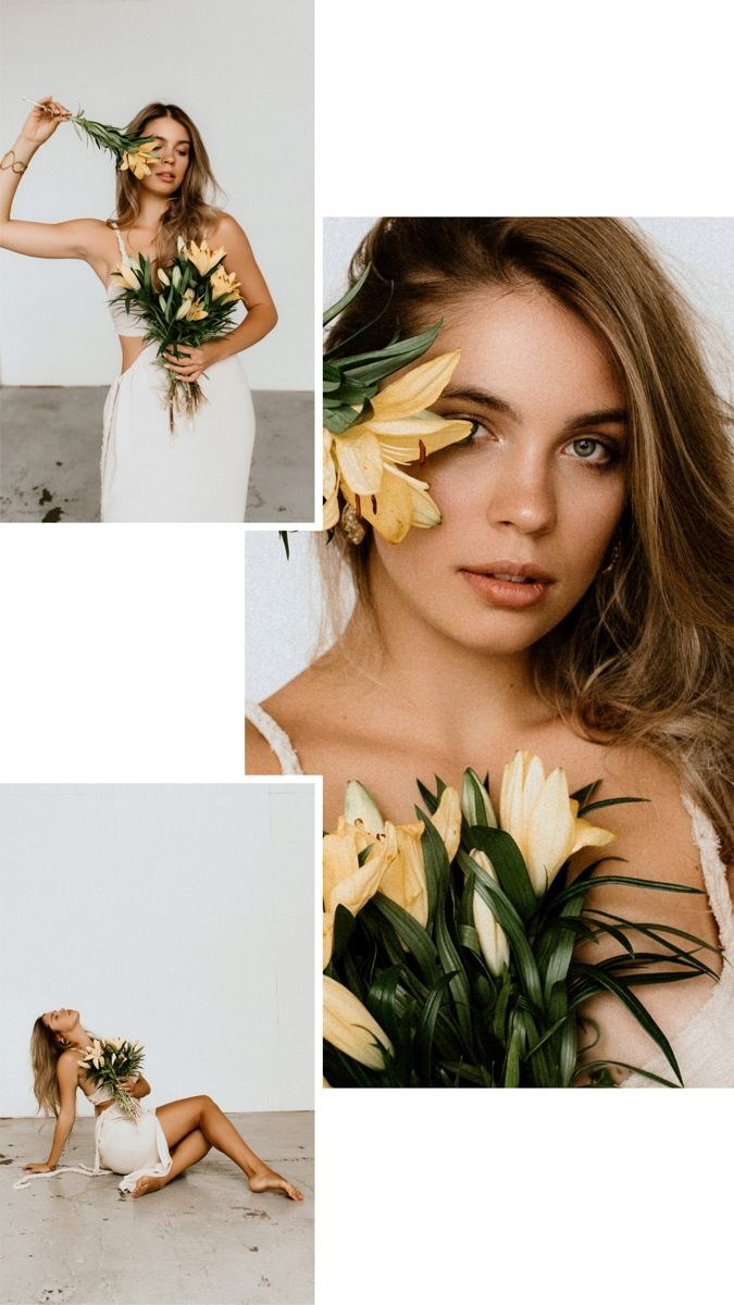 Фотосессии с живыми цветами в Железнодорожном