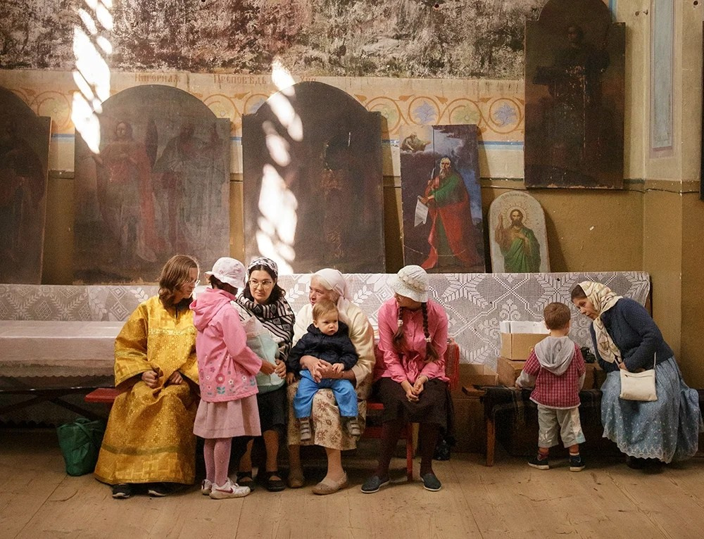 Выставка «Семья в храме». Фотограф Юлия Близнецова