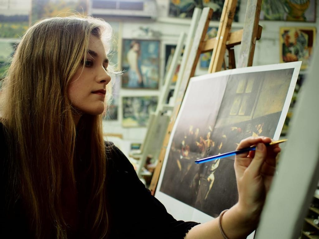 Copies of paintings. Artist Margarita Gusak