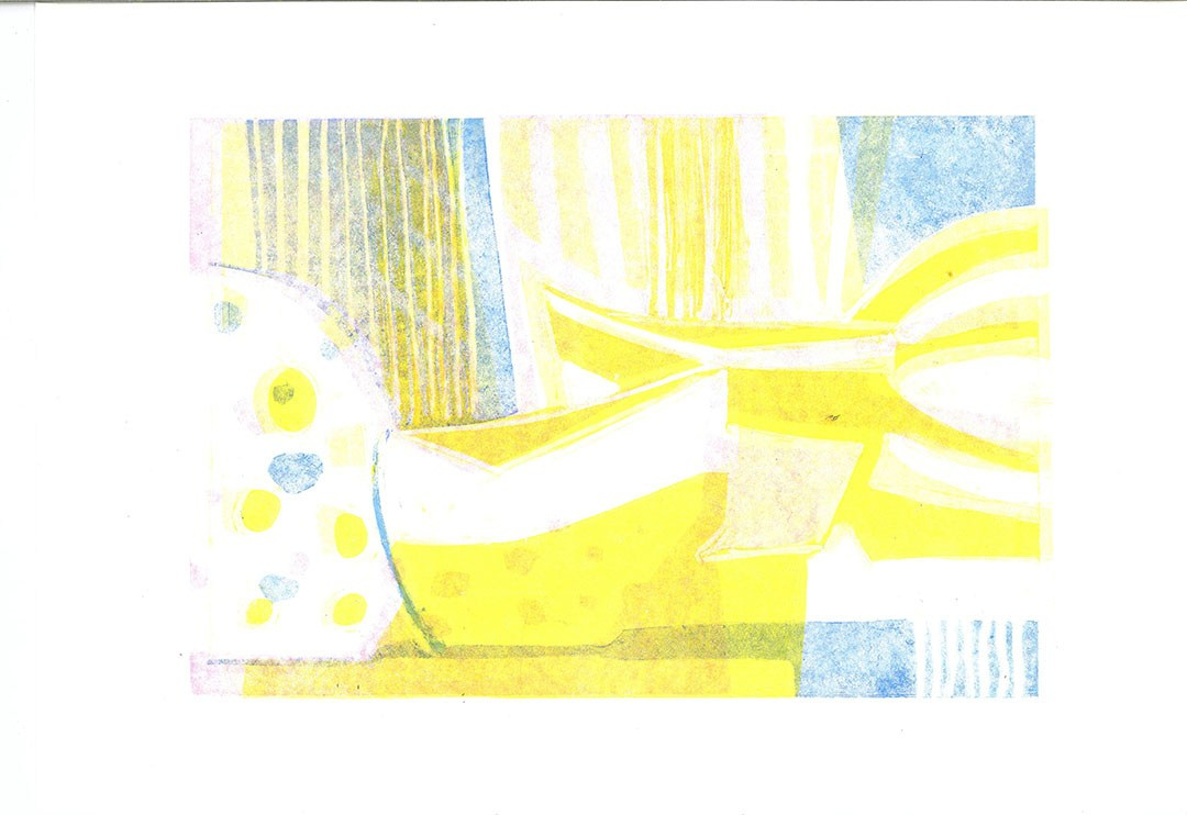 Монотипия. Художник и керамист в Москве Виктория Густарёва