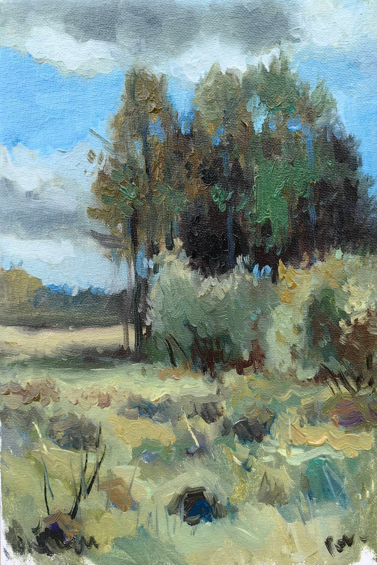 Усадьба П. И. Чайковского в Клину. Paintings by the artist Sergey Ratchin