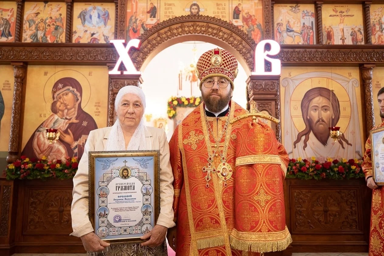 МИТРОПОЛИТ ИГНАТИЙ СОВЕРШИЛ БОЖЕСТВЕННУЮ ЛИТУРГИЮ В ХРАМЕ НЕРУКОТВОРНОГО ОБРАЗА СПАСИТЕЛЯ Г. САРАТОВА. Саратовское Северо-Западное благочиние