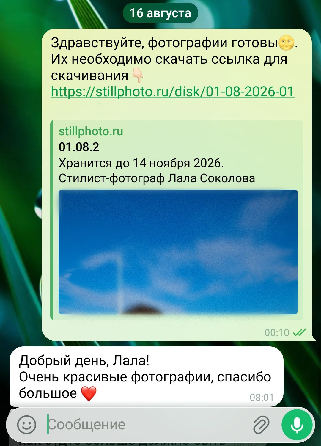 Фотосессии в Санкт-Петербурге со скидкой от -30%!