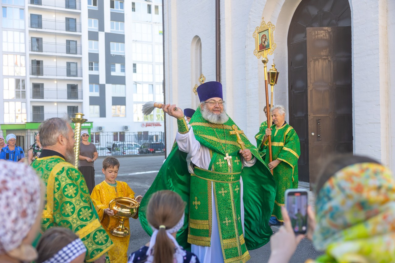 Малый престольный праздник храма. Саратовское Северо-Западное благочиние