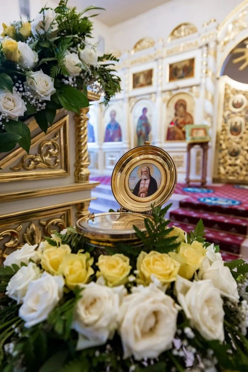 Настоятель храма принял участие в Архиерейском Богослужении в храме во имя Преподобного Серафима Саровского. Георгиевское благочиние