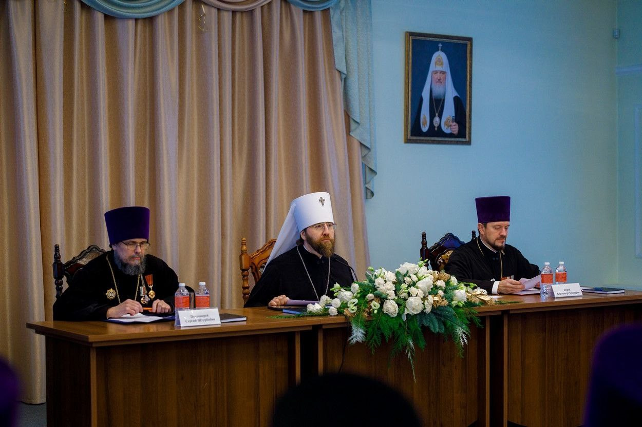 МИТРОПОЛИТ ИГНАТИЙ ВОЗГЛАВИЛ ЕЖЕГОДНОЕ ЕПАРХИАЛЬНОЕ СОБРАНИЕ ДУХОВЕНСТВА САРАТОВСКОЙ ЕПАРХИИ. Саратовское Северо-Западное благочиние