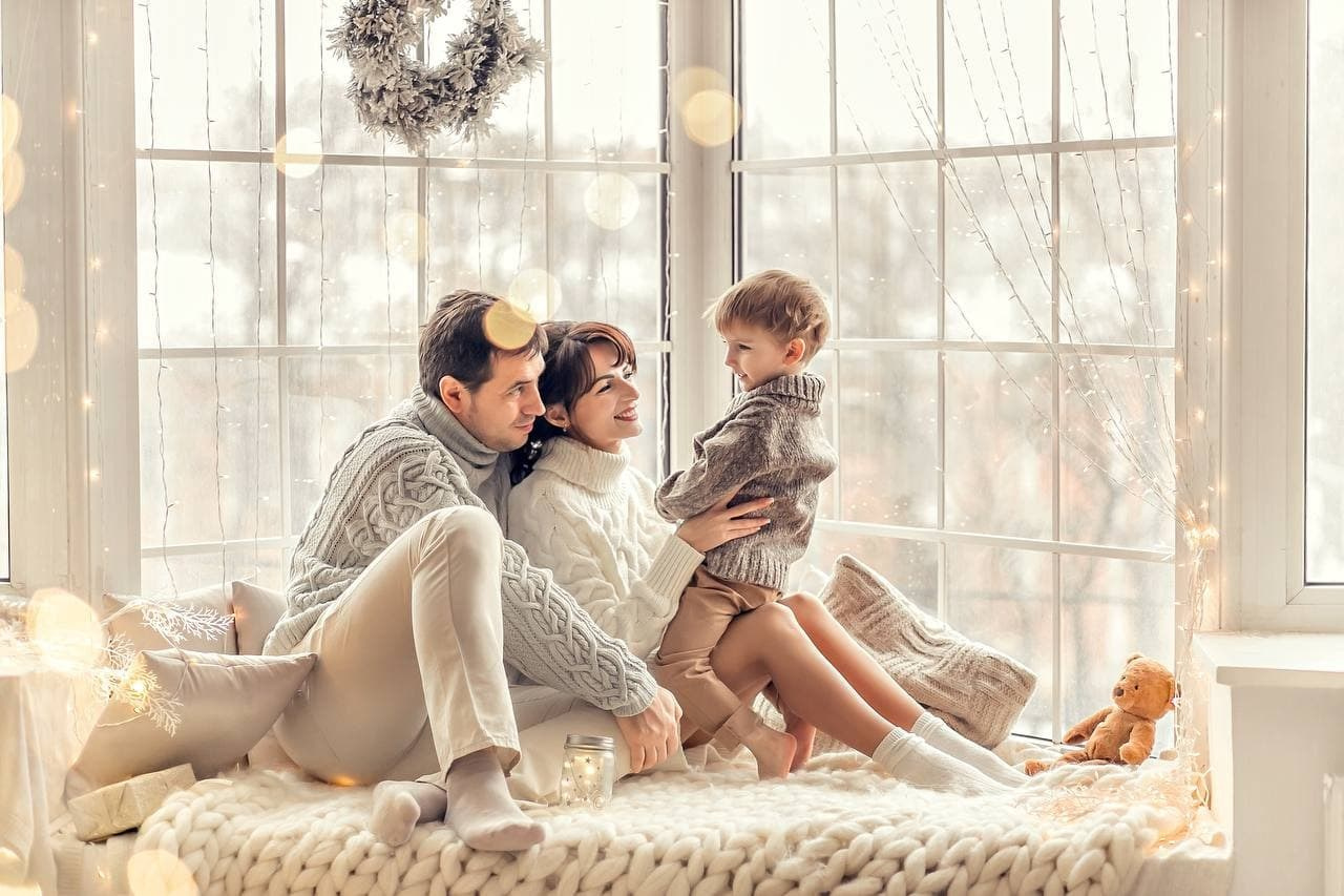 Новогодний фотопроект. Детский и семейный фотограф и наставник в Москве Мария Миронова