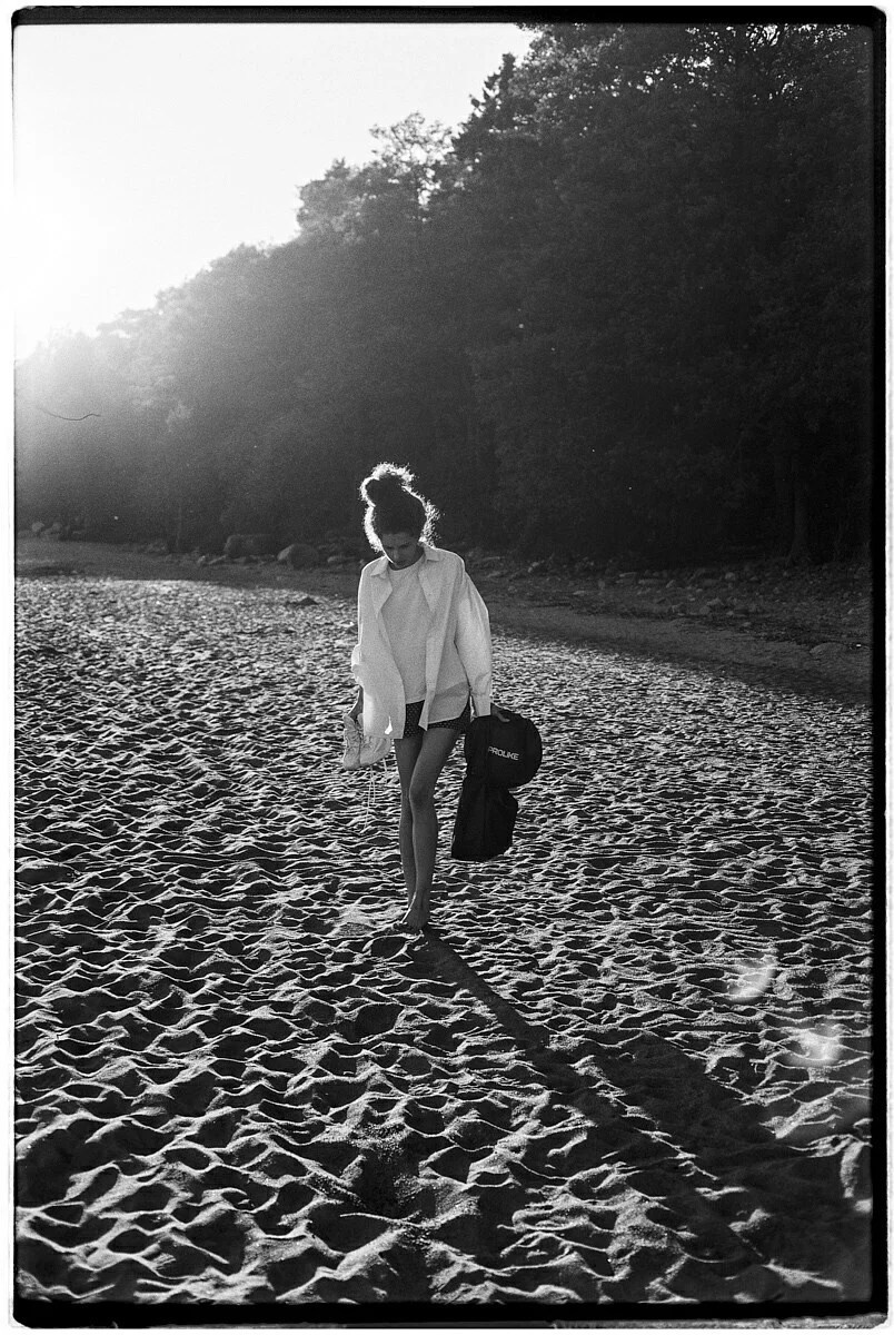 Фотосессия Siia в студии и на пляже — съёмка на цифру и плёнку. Свадебный фотограф Дмитрий Родионов — Санкт-Петербург и Ленинградская область