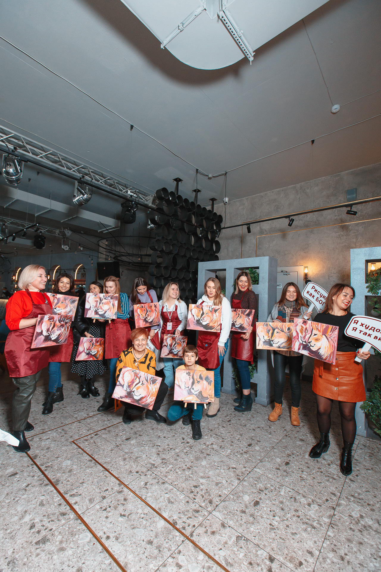 Арт Проект в Сочи Краски и Вино общее фото