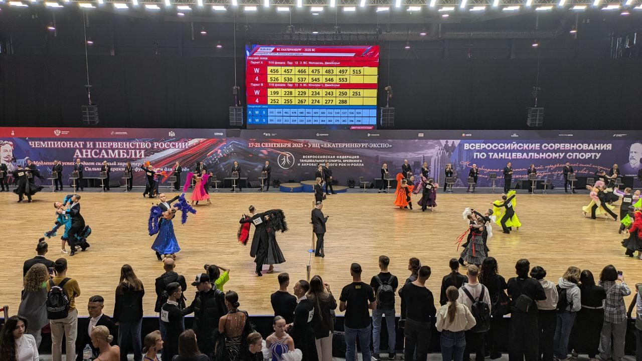 Соревнования по танцевальному спорту. Video Crew