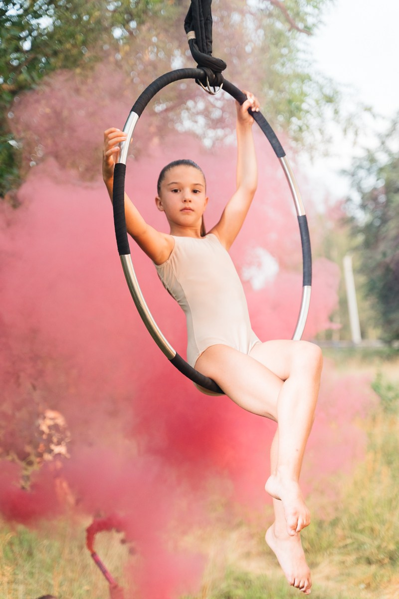 Фотопроект «Фаеры в лесу». Репортажный и семейный фотограф в Санкт-Петербурге Тарас Марченко