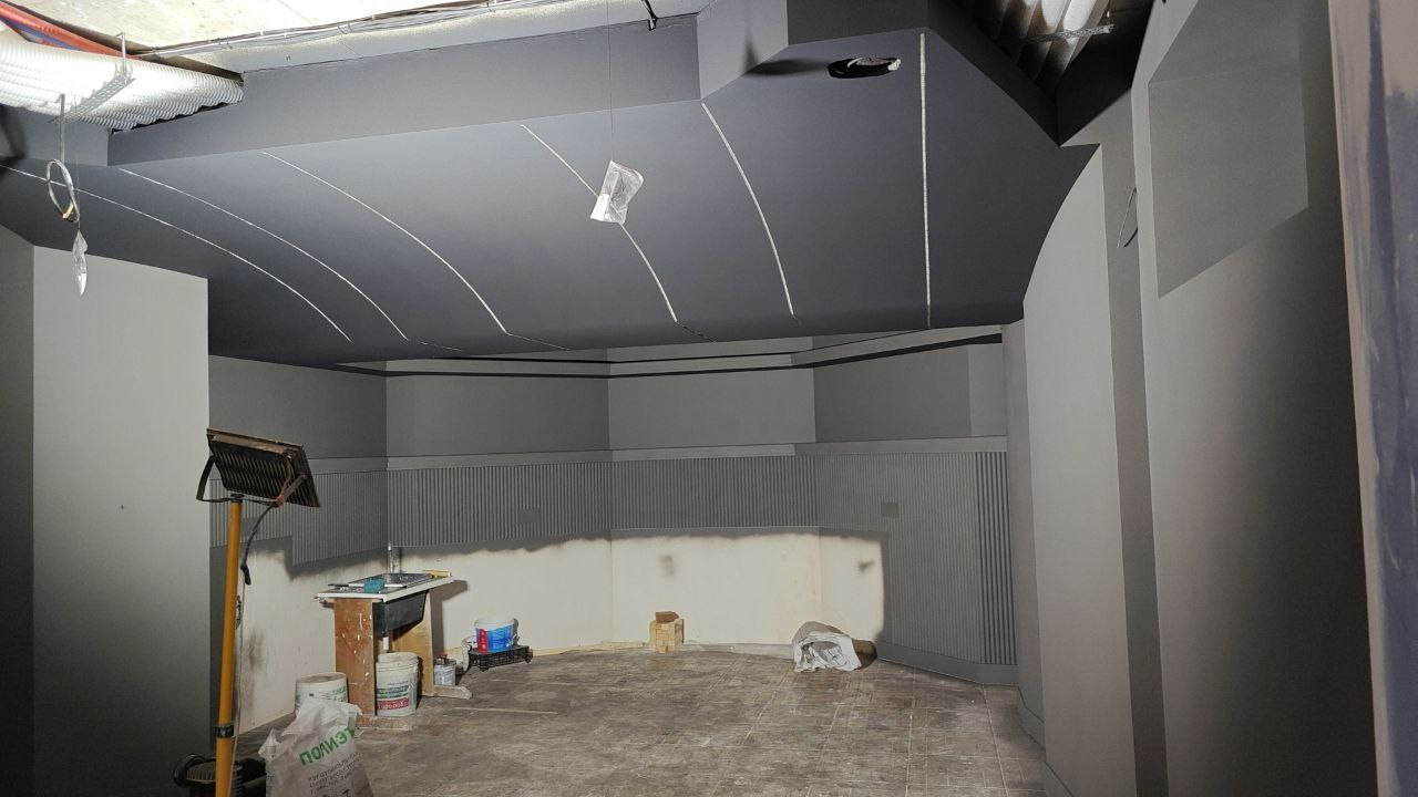 Дизайн проект домашнего кинотеатра в частном доме — Ростов-на-Дону