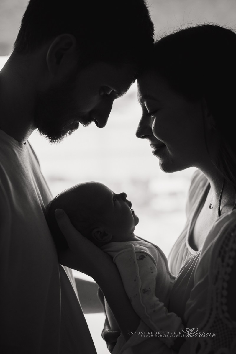 Фотосессия дома с новорожденным. Фотограф новорожденных в Магнитогорске Ксюша Борисова