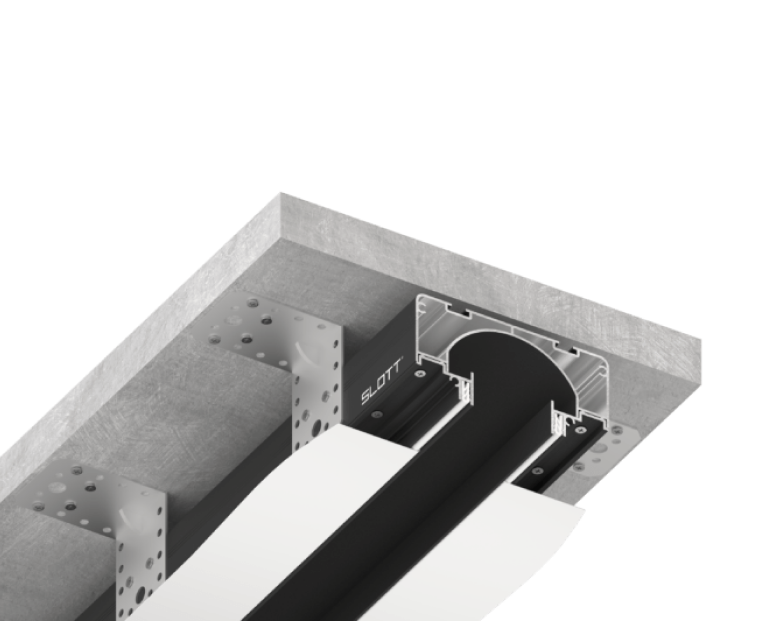 Теневой потолок Натяжной потолок KRAAB SYSTEMS. Студия интерьерных решений SUNHOUSE. Натяжные потолки, шторы, текстиль
