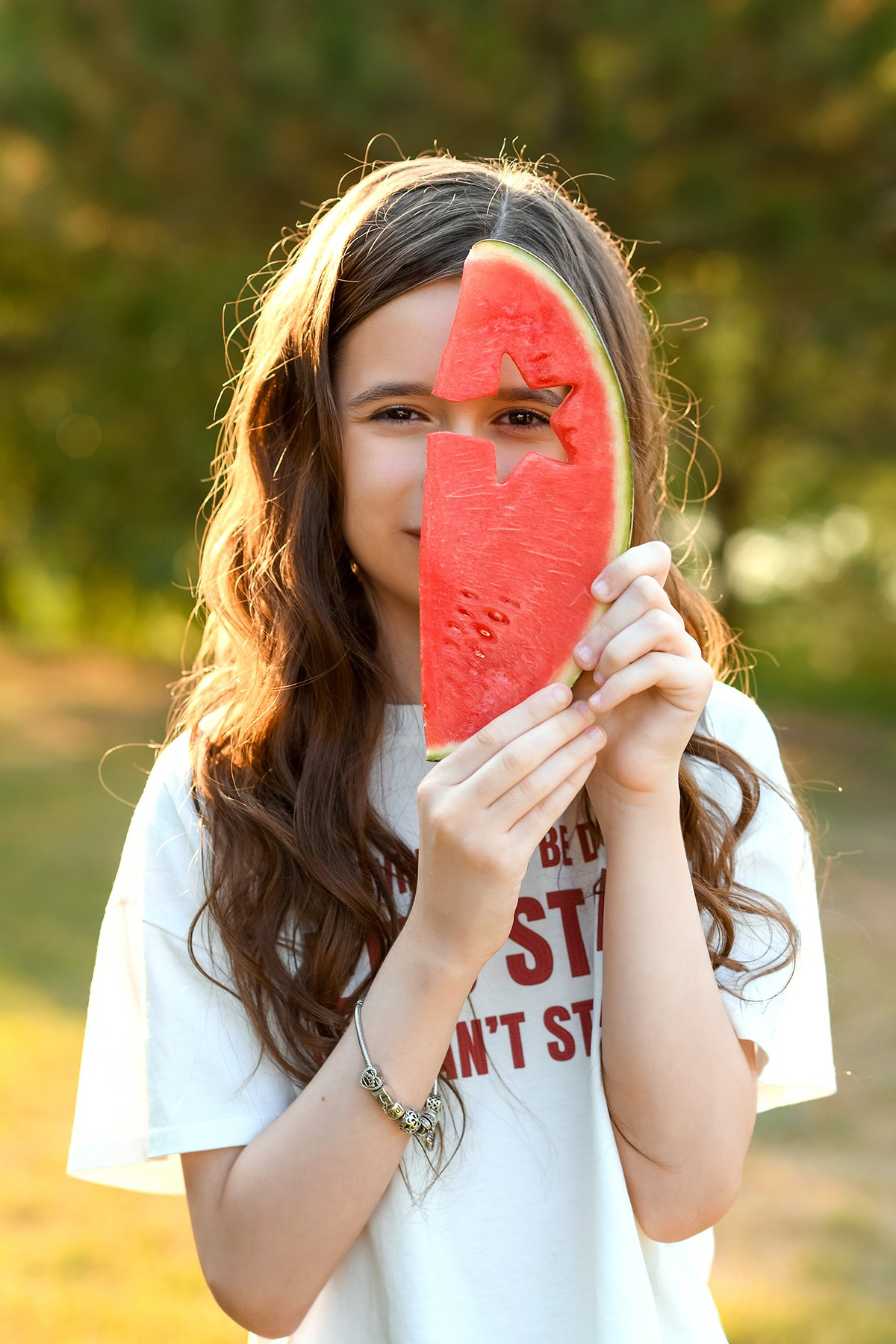 Детская съёмка с арбузами. Детский фотограф в Донецке Марина Пилипенко