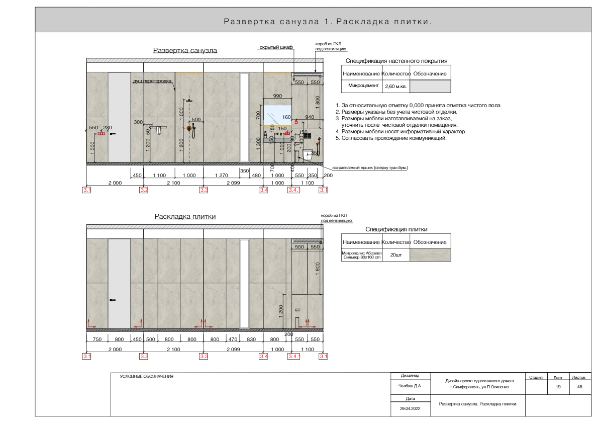 Дизайн интерьера в Крыму