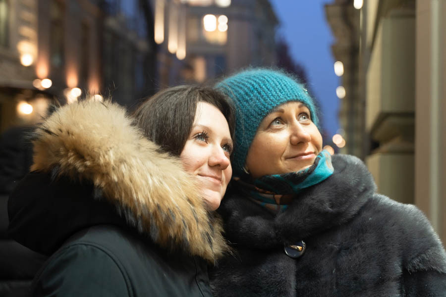 Зимняя прогулка. Фотографы на роды в Москве. Фото и видео родов. Фотопроект «Продолжение рода»