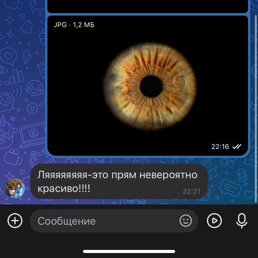 Отзыв фотостудии радужки глаза "Ojo Art" в Севастополе 5