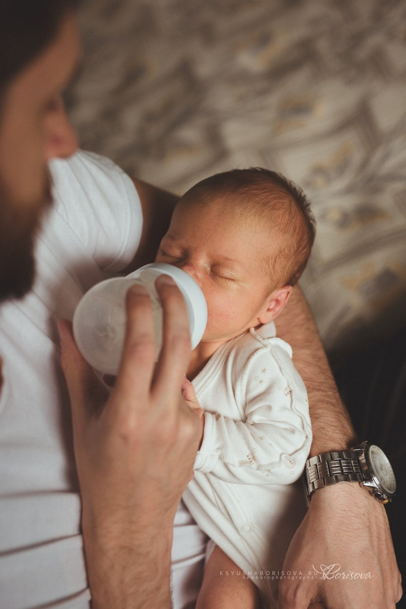 Фотосессия дома с новорожденным. Фотограф новорожденных в Магнитогорске Ксюша Борисова