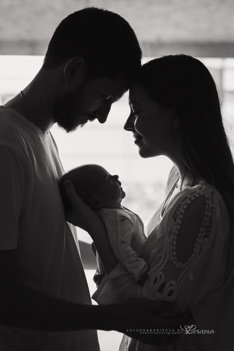 Фотосессия дома с новорожденным. Фотограф новорожденных в Магнитогорске Ксюша Борисова