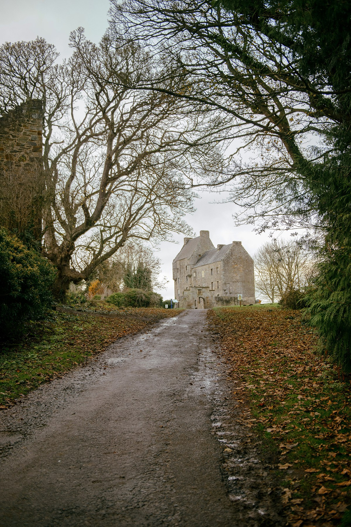 Scotland, photo shoot at the castle