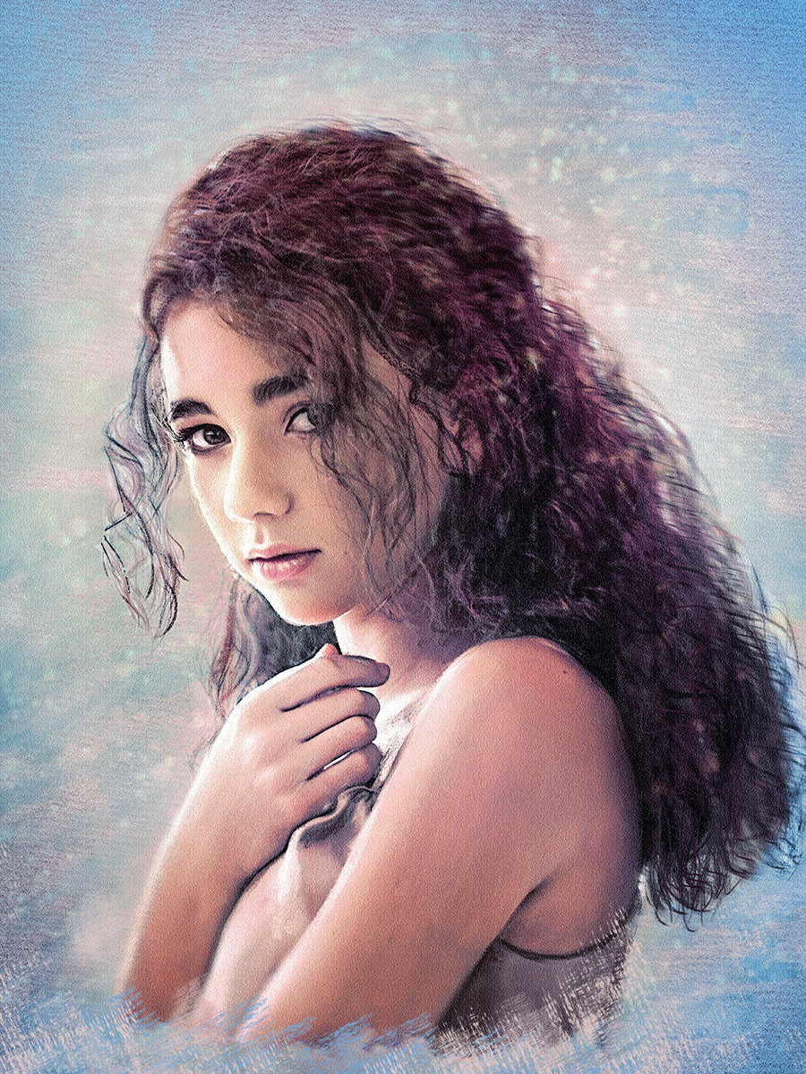 Обработка в стиле «Пастель»