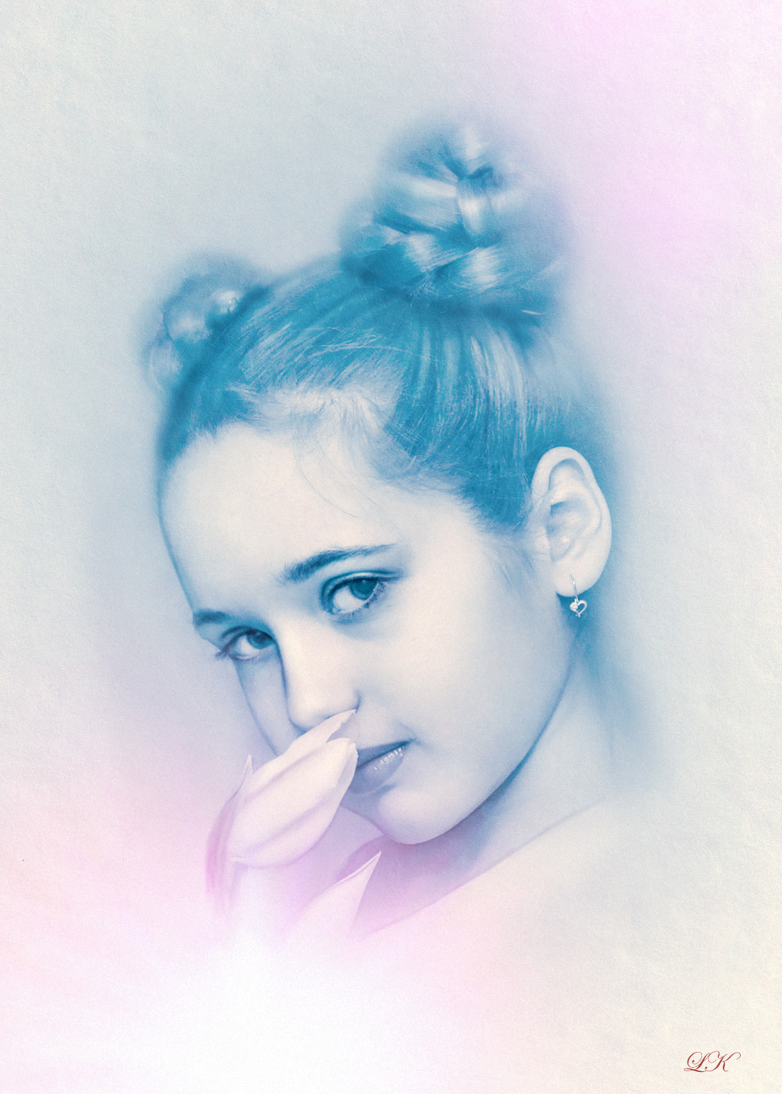 Тающий портрет