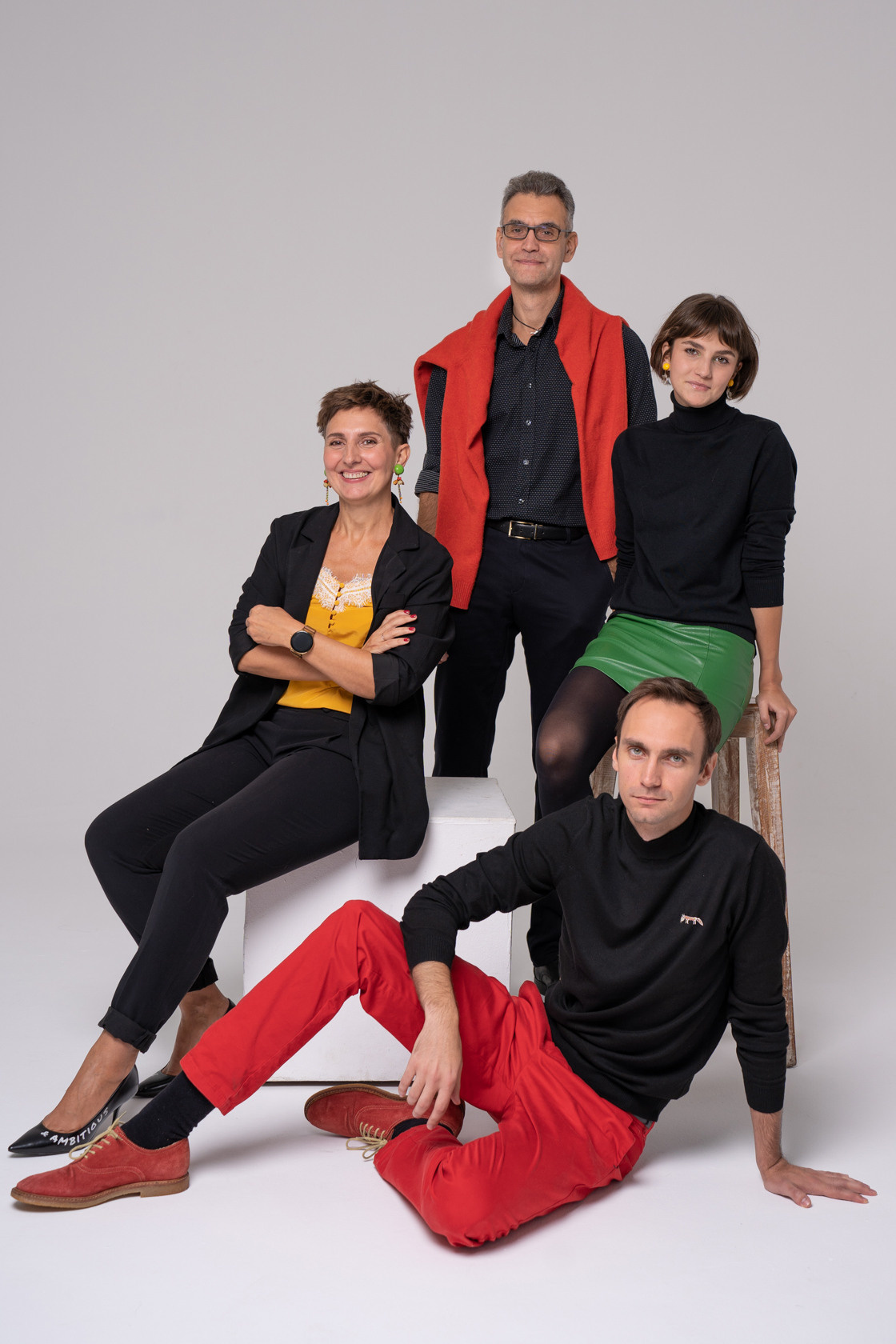 семейная фотосессия в студии