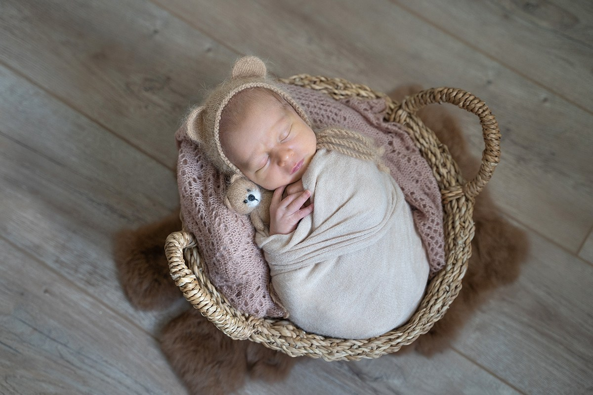 Фотосессия новорожденного в Москве