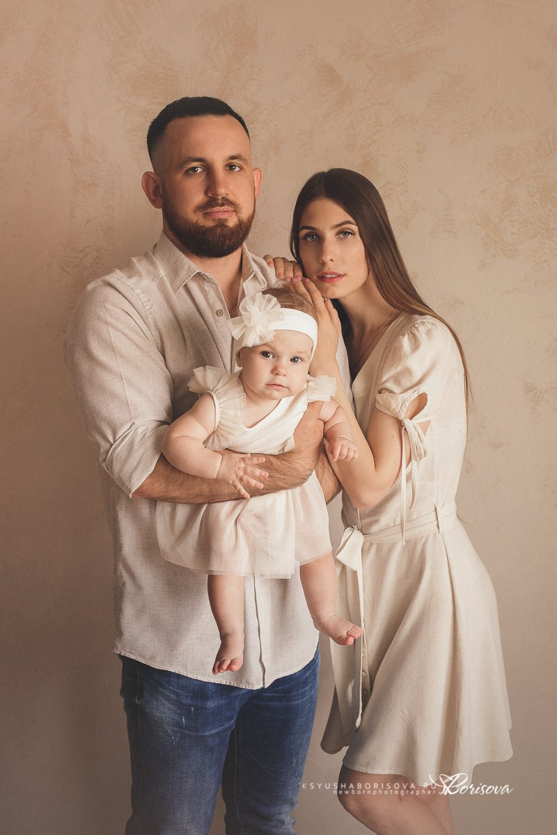 Фото с Родителями (малыши). Фотограф новорожденных в Магнитогорске Ксюша Борисова