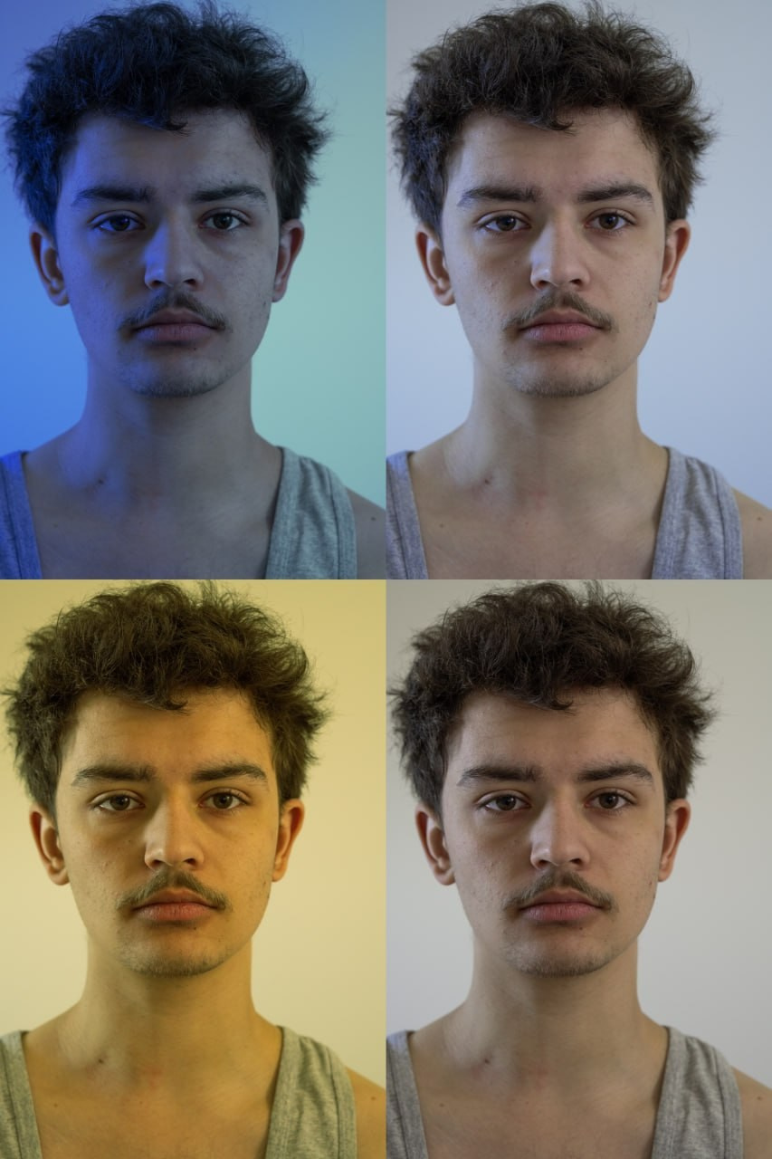 Цветовые метаморфозы портрета