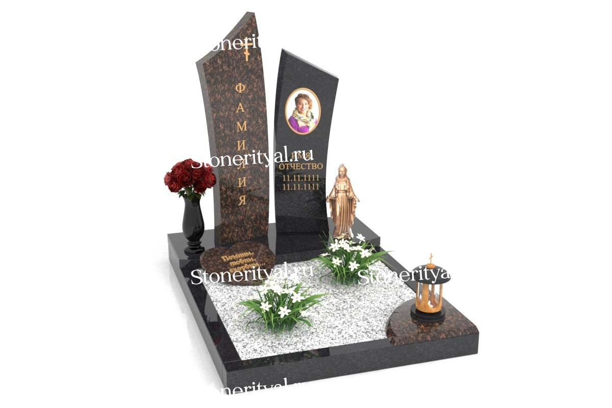 Персональные памятники. Изготовление и установка памятников в Москве и МО