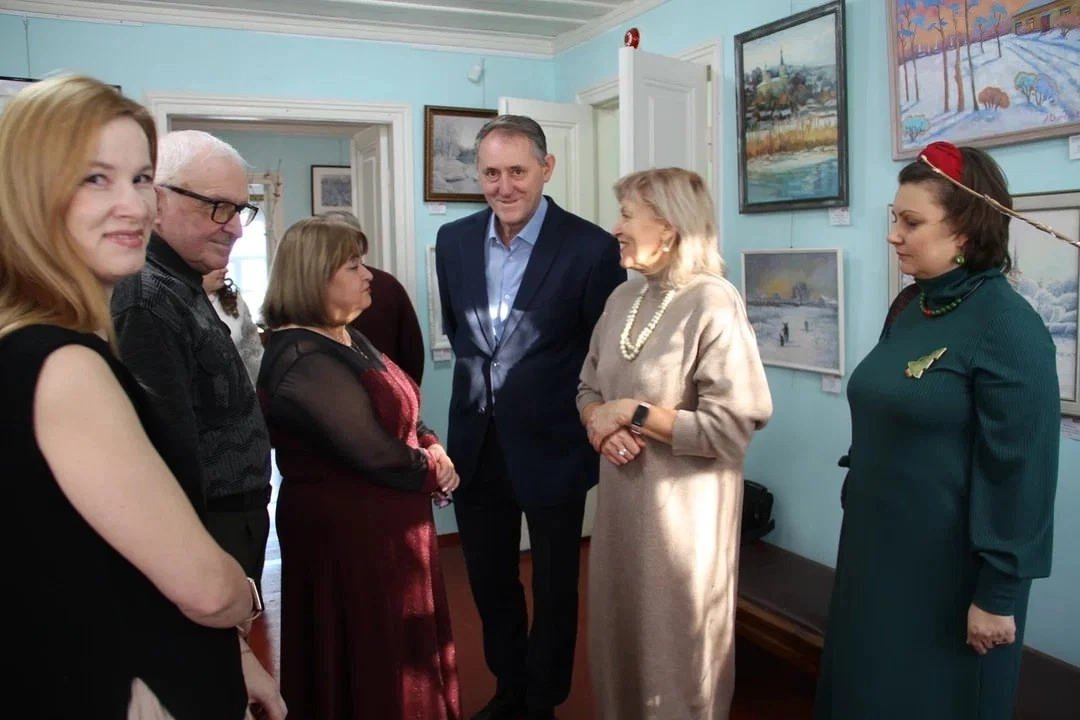 Принимаю участие в выставке Творческого союза художников России, г. Новочеркасск. Фотограф Наталия Шляпина в Ростове-на-Дону