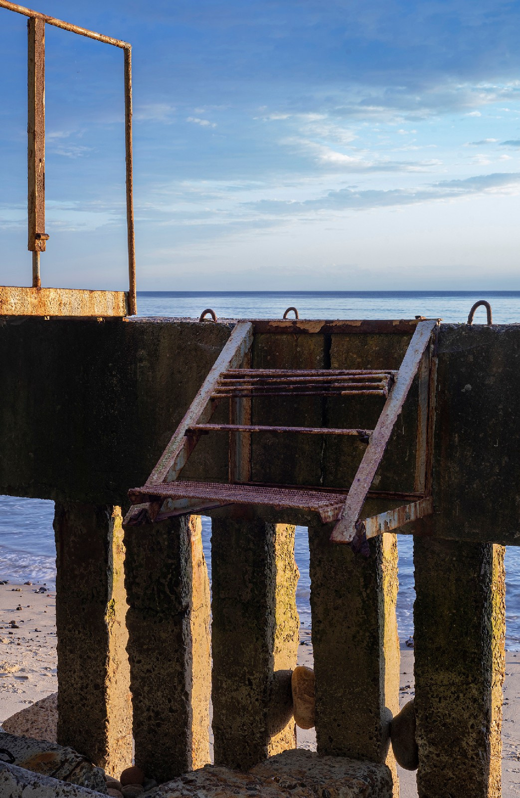 Blue border. Artist Denis Tikhomirov