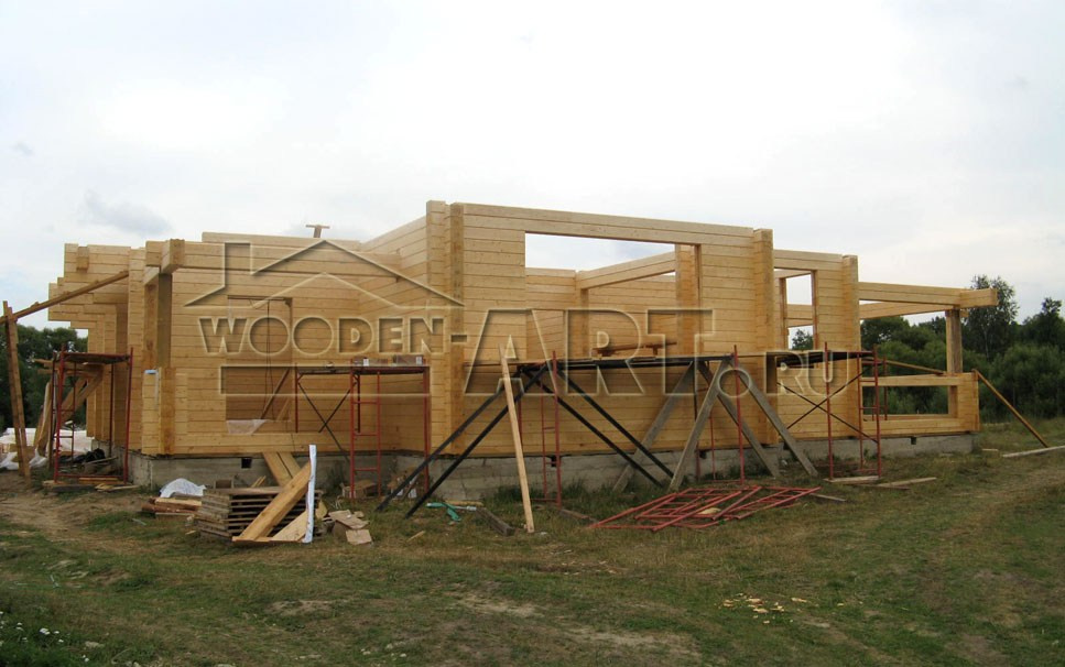 «Прохорово» 299 кв. м. Проекты деревянных домов