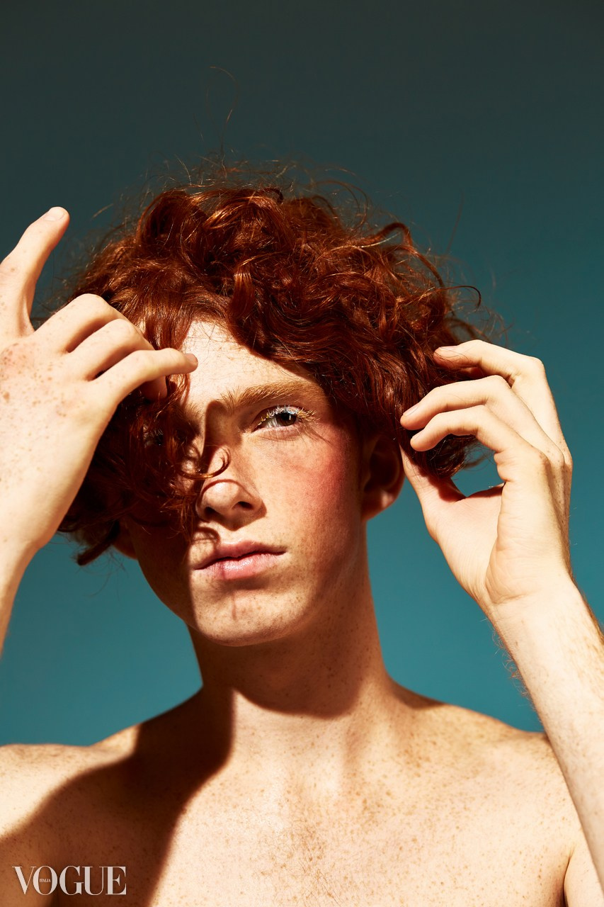 Vogue мужской портрет