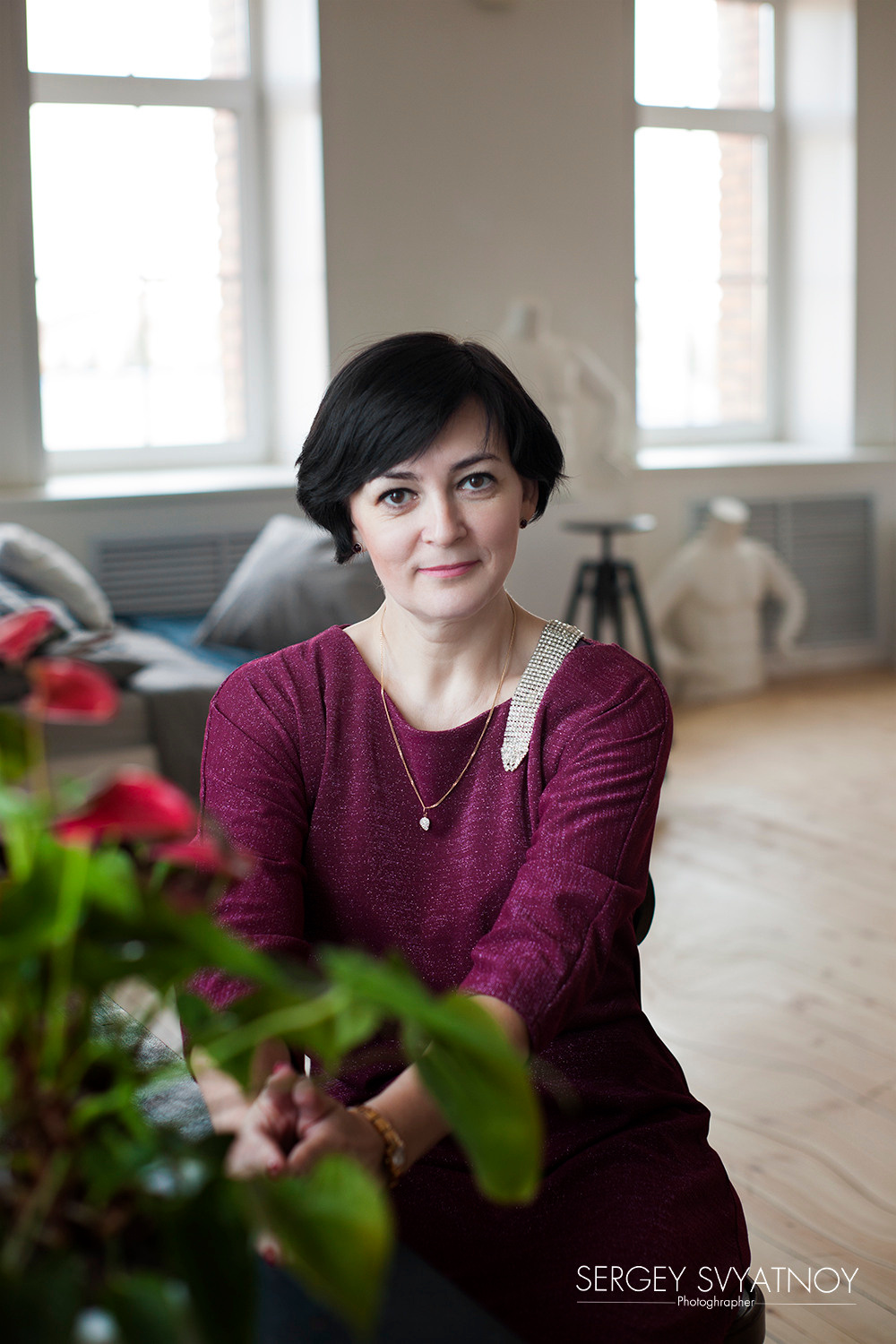 Фотосессия Алены и ее мамы. Портретный и свадебный фотограф в Москве Сергей Святной