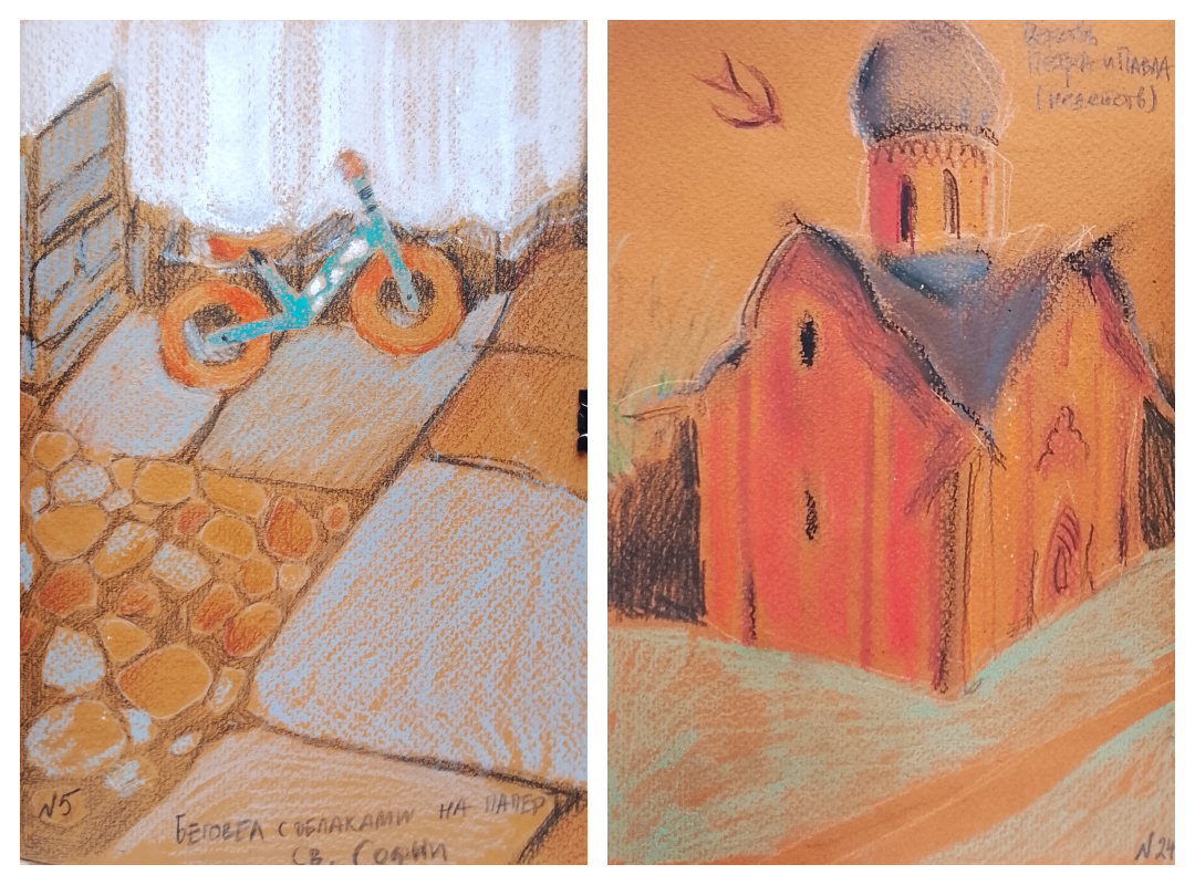 Блокнот Великий Новгород. Художник Екатерина Морозова в Санкт-Петербурге