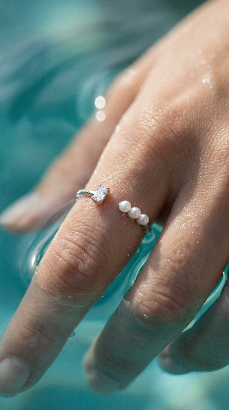 Творческий проект по внедрению реального товара для бренда ювелирных украшений MIE. Ekaterina Kiral — Visual Branding & AI Creation