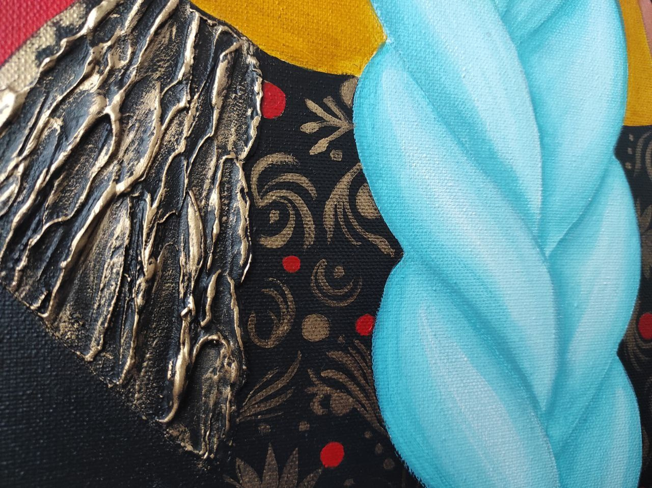 Правила игры. Художник Анастасия Кисткина, Петербург