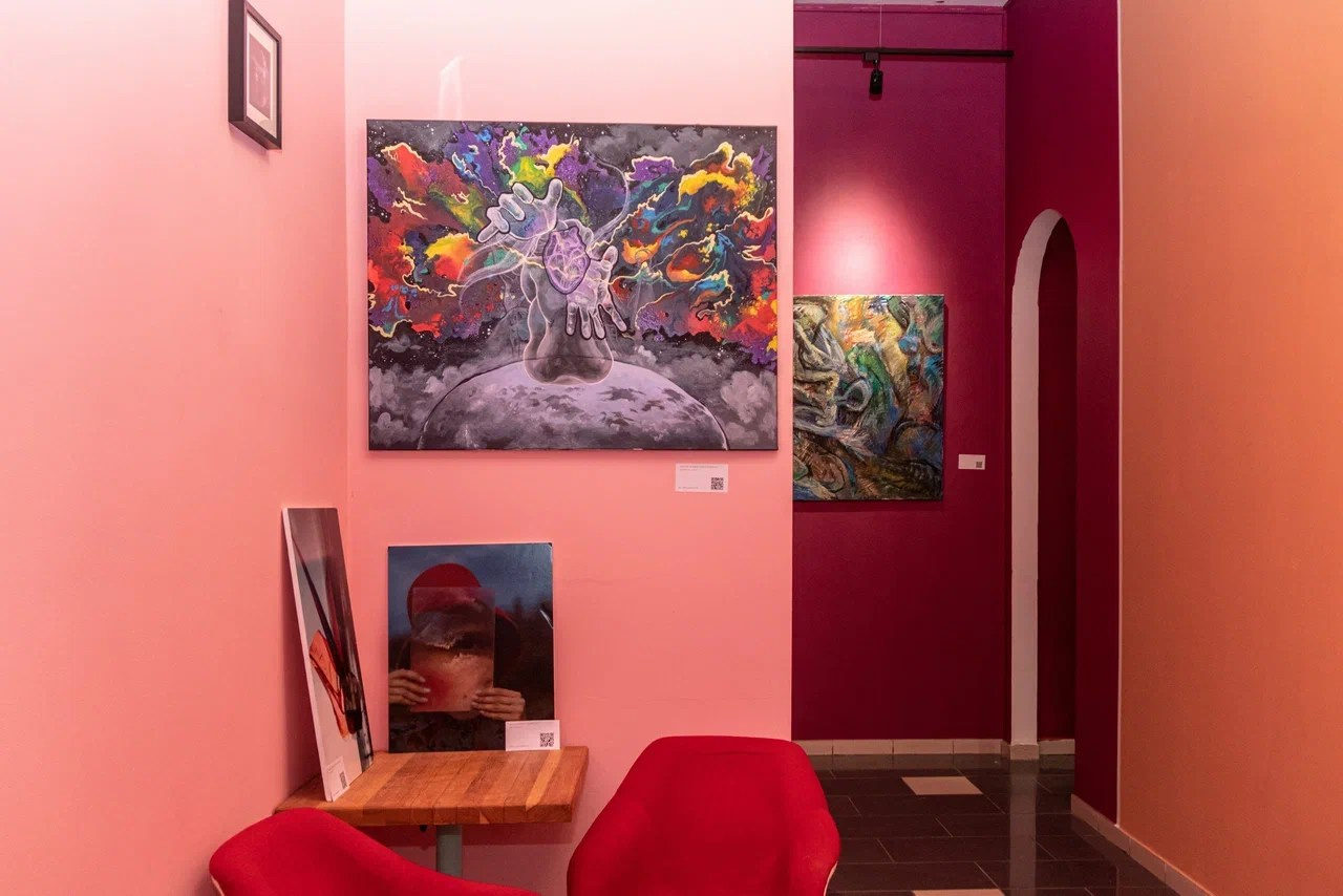 Выставка “Скрытый космос”. Art & Fashion фотограф Москва Анна Курмаева