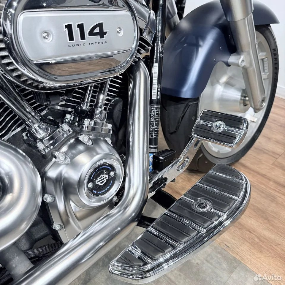 2018 Fat Boy 114 Bluе Dеnim 115 Yеars. Hello Davidson, Москва. Только хорошие мотоциклы…