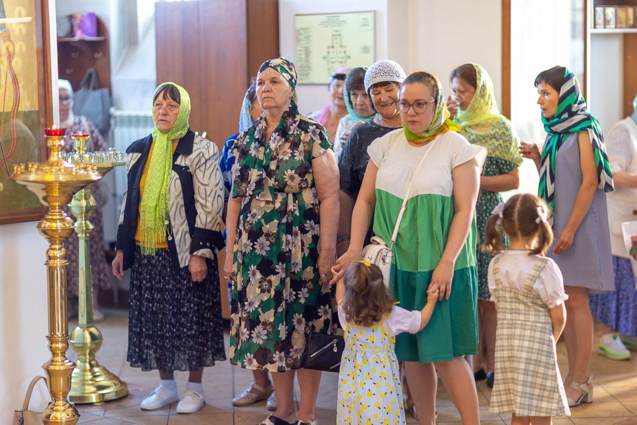 Малый престольный праздник храма. Саратовское Северо-Западное благочиние